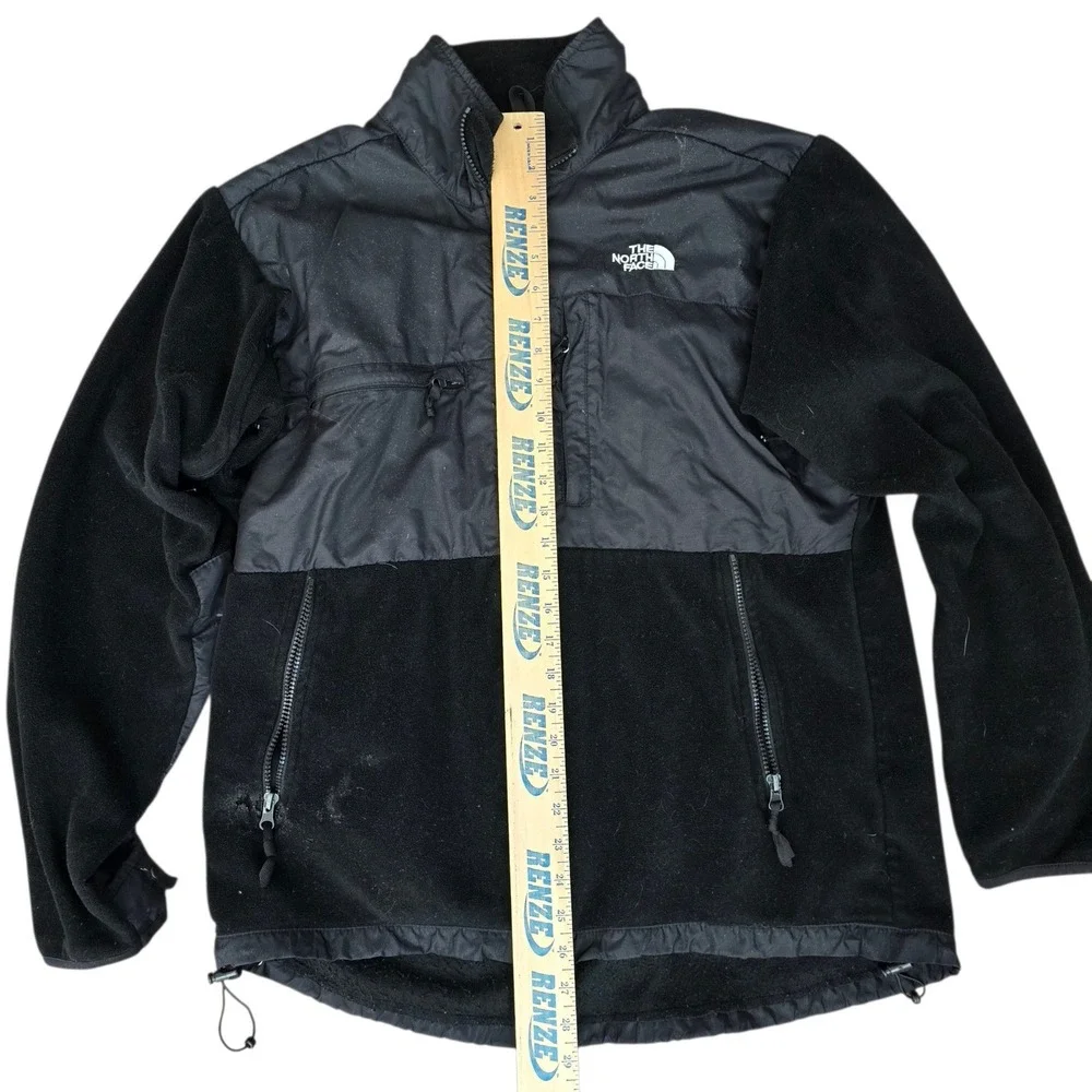 The North Face Denali Fleece‎ Jacket Mens Large Black Full Zip Heavyweight Coat